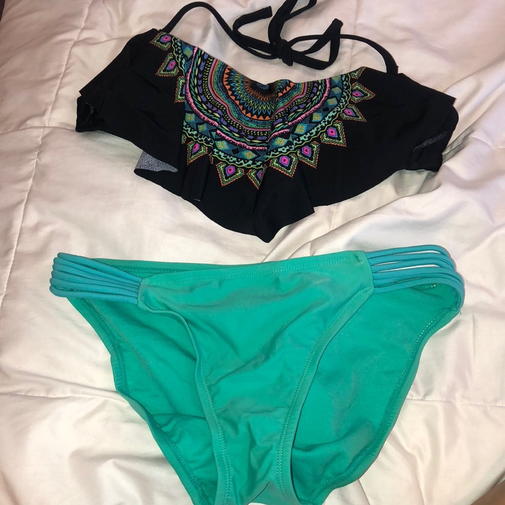 Bikini top & bottom.